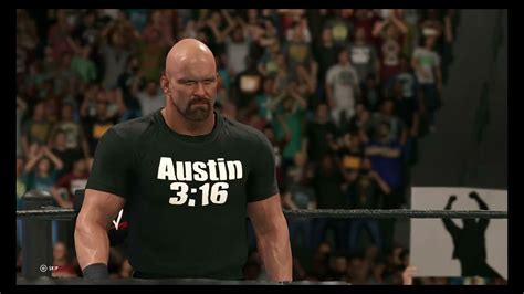 Stone Cold Steve Austin Vs Goldberg RAW WWE 2K22 4K YouTube