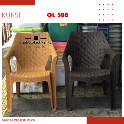 Kursi Plastik Santaitamu Kursi Tangan Plastik Olymplast 508 509