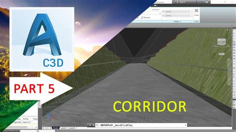 Tutorial Autocad Civil D Create Assembly Corridor Part Youtube