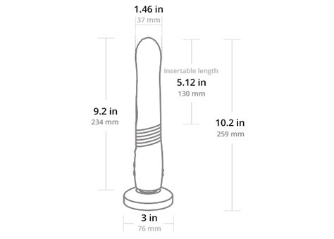 Remote Control Hands Free Thrusting Vibrating Dildo