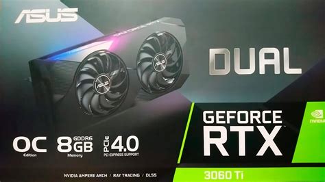 Geforce Rtx Ti Unboxing Asus Dual Rtx Ti Oc Youtube