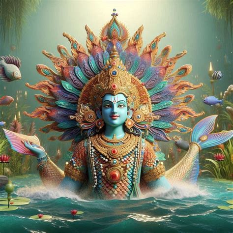 sumit pandey  instagram divine  representation  matsya avatar