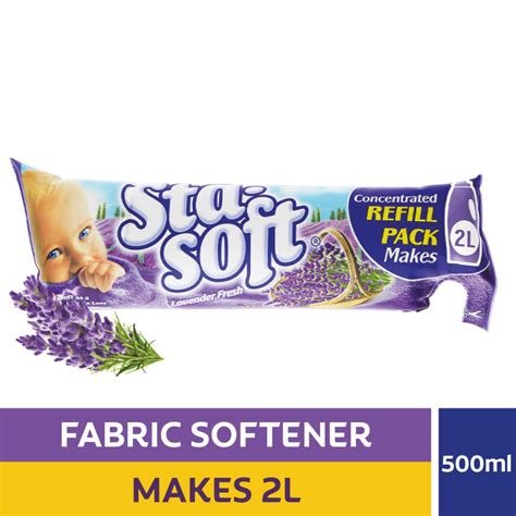 Sta Soft Lavender Fabric Softener Refill Ml Raisons Distributors Ltd