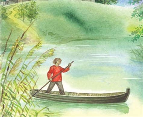 "Детские годы Багрова-внука" в рисунках к повести Аксакова.