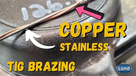 Cast Iron Welding Repair With Copper And Stainless Tig Brazing Youtube