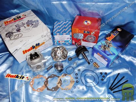 Pack ITALKIT Racing 96cc Ø52mm mono segment avec vilebrequin course 44