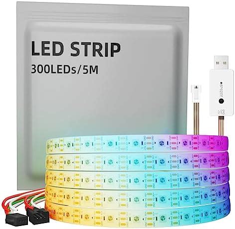 BTF LIGHTING WS2812 ECO 5M 300LEDs RGB Individuell Adressierbar WS2812