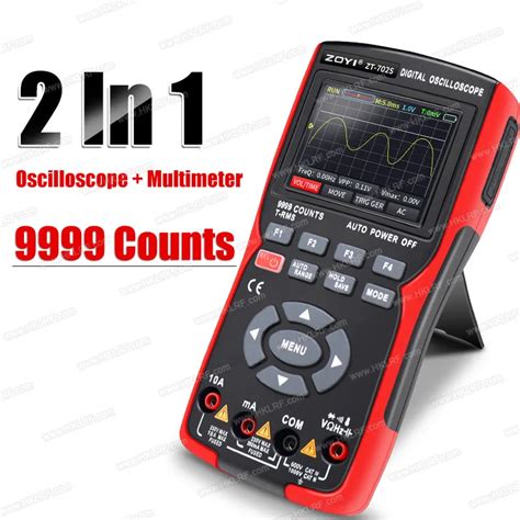 ZOYI ZT-702S Multimeter - 2-in-1 Digital & Oscilloscope