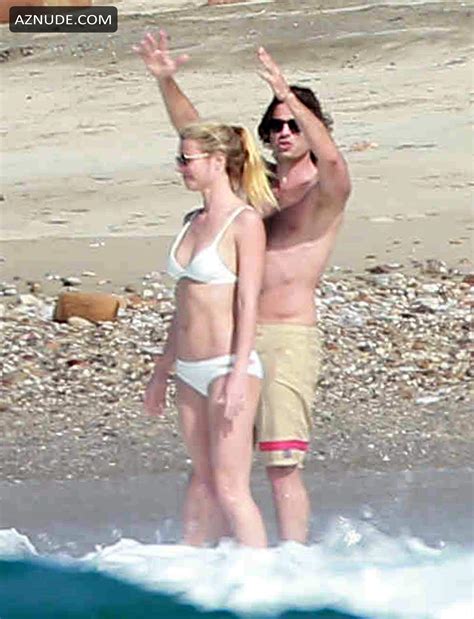 Gwyneth Paltrow In A White Bikini In Mexico Aznude