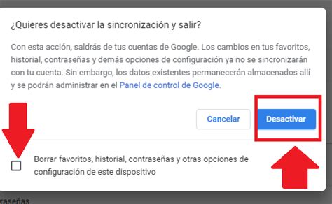 Cómo activar o desactivar la sincronización de Google Chrome TecniComo