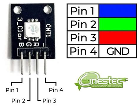 MODULO ARDUINO LED RGB KY 009 SMD 5050 Cinestec