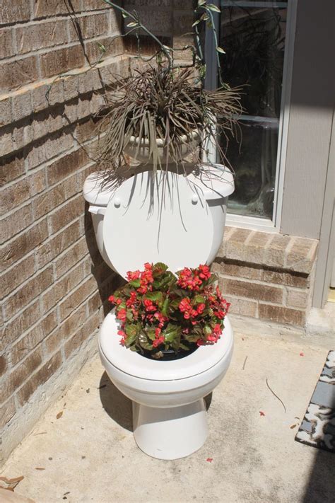 39 Best Images About Toilet Planter On Pinterest