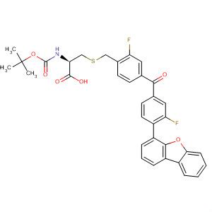 888331 40 6 L Cysteine S 4 4 4 Dibenzofuranyl 3 Fluorobenzoyl 2