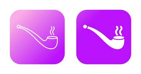 Smoking Pipe Vector Icon 22022271 Vector Art At Vecteezy