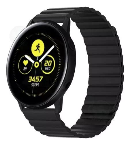 Pulseira De Silicone Magnética Colorida Galaxy Watch Active MercadoLivre