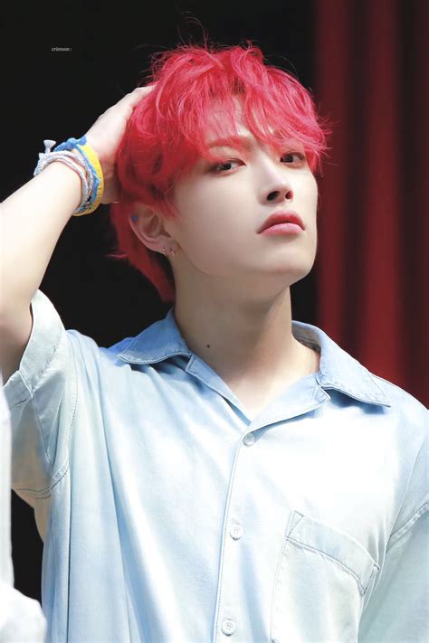 Hongjoong Red Hair Hongjoong Ateez Photo 44025399 Fanpop