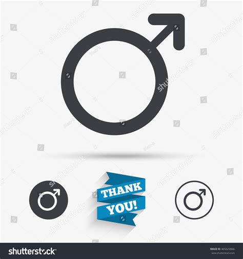 Male Sign Icon Male Sex Button Stock Vector Royalty Free Shutterstock
