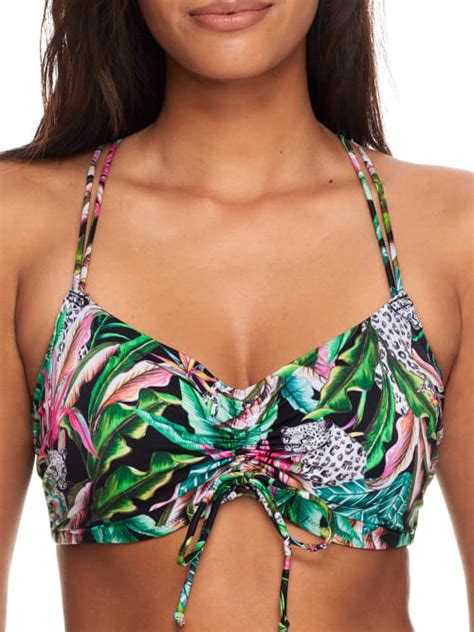 Freya Cala Selva Underwire Bralette Bikini Top In Jungle Modesens