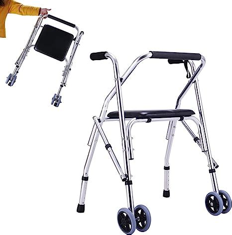 Andadera Ortop Dica Antiderrapante Rollator Plegable Sencilla Con