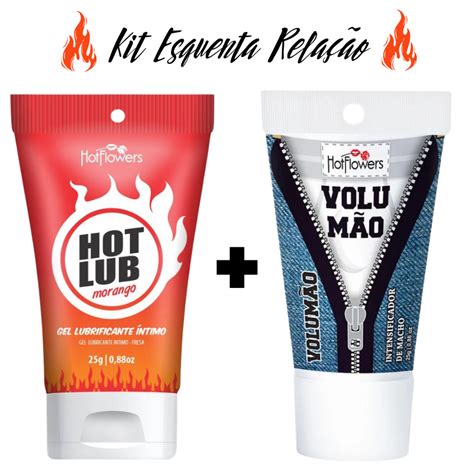 Kit Hot Lub Volumão Hotflowers Distribuidora Hot Flowers