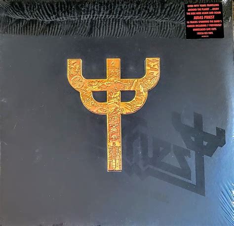 Judas Priest ~ Reflections 50 Metal Years Of Music 180 Gram Red Vinyl 2 Lp 194398917818 Ebay