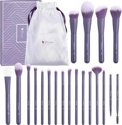 Amazon Ducare Makeup Brushes Professional Pcs Purple Makeup