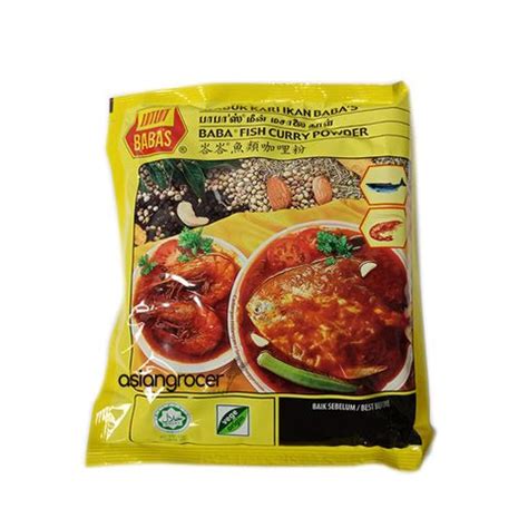 FISH CURRY POWDER BABAS 250G Asian Grocer