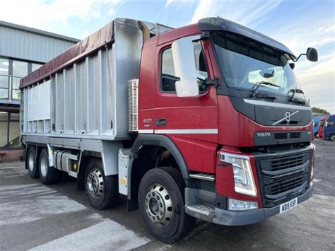 Volvo FM 420 8x4 Bulk Tipper Blower For Sale Garrett Commercials