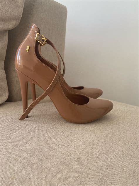 Scarpin Nude Santa Lolla Sapato Feminino Santa Lolla Usado Enjoei