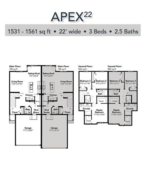 Desrochers Villages Apex Floor Plan Edmonton AB Livabl