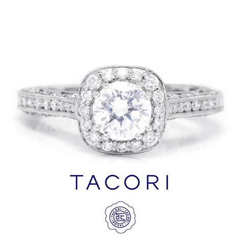 Tacori Cushion Cut Engagement Rings