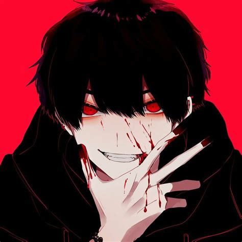 Pin By ••psycho• • Bunny•• On Evil Anime Boys Evil Anime Yandere