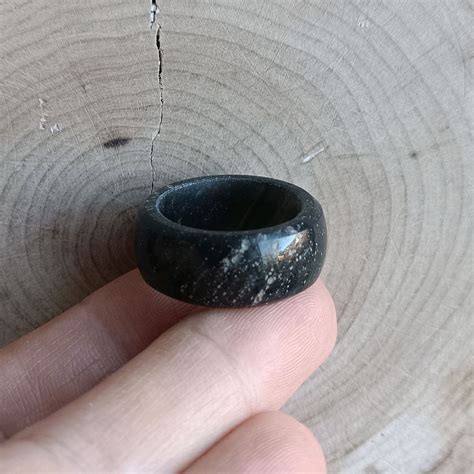 Кольцо обсидиан 20 размер купить в интернет-магазине Ярмарка Мастеров ...