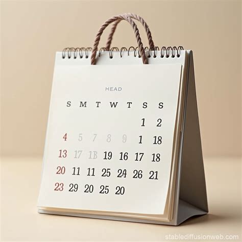 Company Corporate Calendar With Packaging Design Stable Diffusion Online