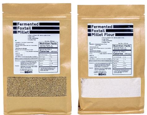 Indian Pre Soaked Fermented Foxtail Millet Flour Kg G High In