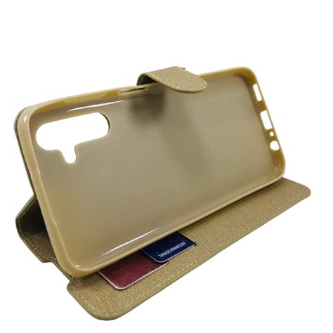 Capa Carteira Samsung Galaxy A13 5G SM A136 Cor Dourado Tela De 6 5