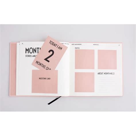 Deník miminka Baby s First Book Nude Bella Rose