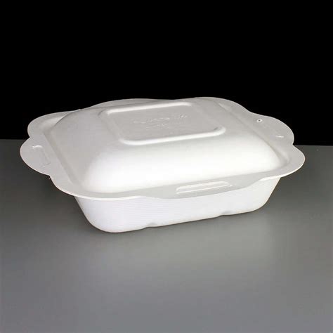 Biodegradable Oz V Square Gourmet Food Container Base