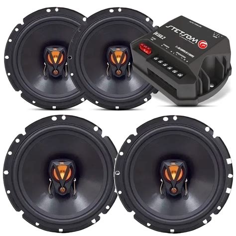 Kit 04 Alto Falantes Jbl Selenium 6 Pol Universal 4 Ohms 200w Rms 6