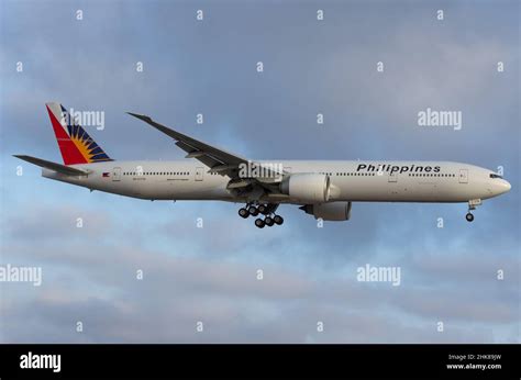 Philippine Airlines Boeing 777 300er With Registration Rp C7775 Shown