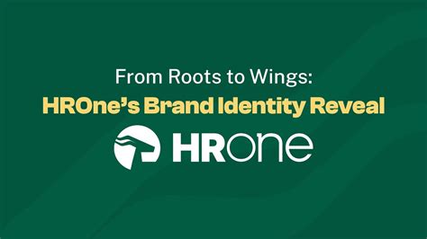 From Roots To Wings HROnes Rebranding Journey YouTube