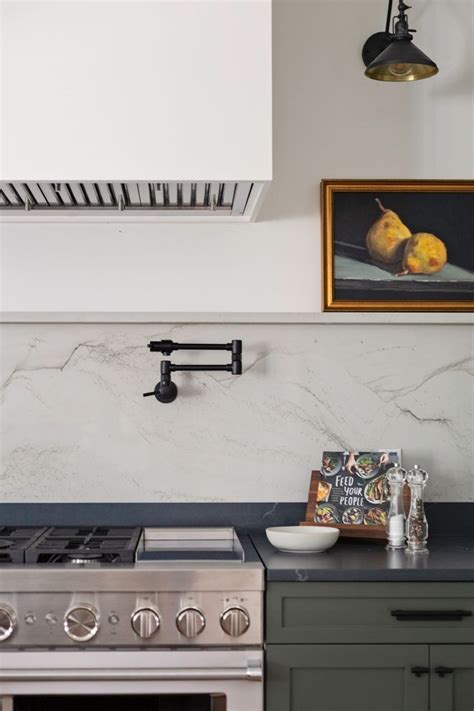 Marble Backsplash Shelf New Kitchen Trend Is To Add A Shelf On Marble