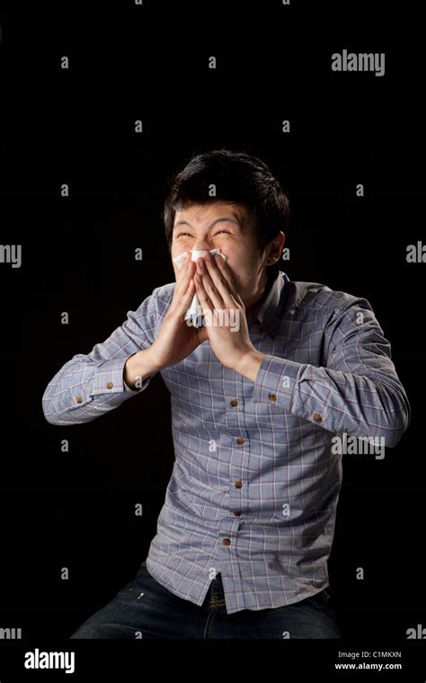 University Student Acting Pose Stock Photo Alamy