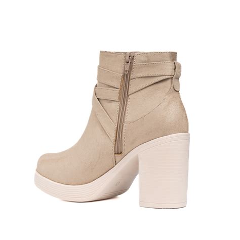 Ripley BOTÍN CHAMPETA NÉBULA NUDE GAMUZA