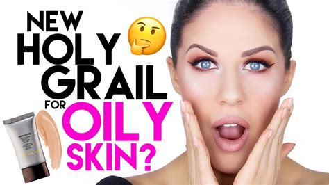 New Holy Grail Foundation For Oily Skin Hourglass Immaculate Foundation Review Demo