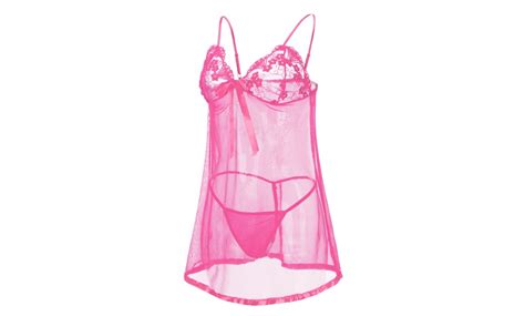 Up To Off On Women S Lingerie Set Sexy Min Groupon Goods