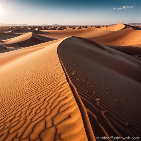 World's Largest Desert | Stable Diffusion Online