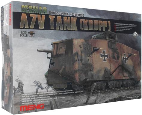 Сборная модель MENG TS-017 Танк A7V TANK(KRUPP) 1:35 — купить в ...