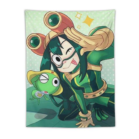 Tsuyu Asui Tapestry Wall Hanging Tapestries 30x40 Wall Blanket