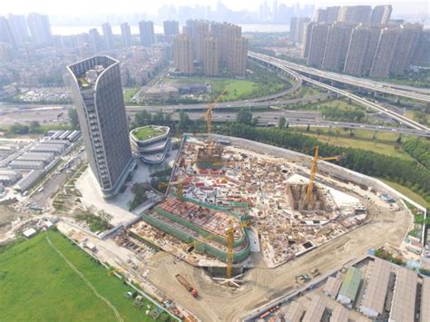 Tobias Wallisser On Linkedin The Zhejiang Gate Towers Are Under